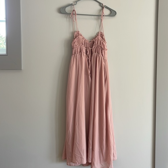 NWT OPT One Pretty Thing Gigi Ruffle Chiffon Dress XS - Picture 7 of 13